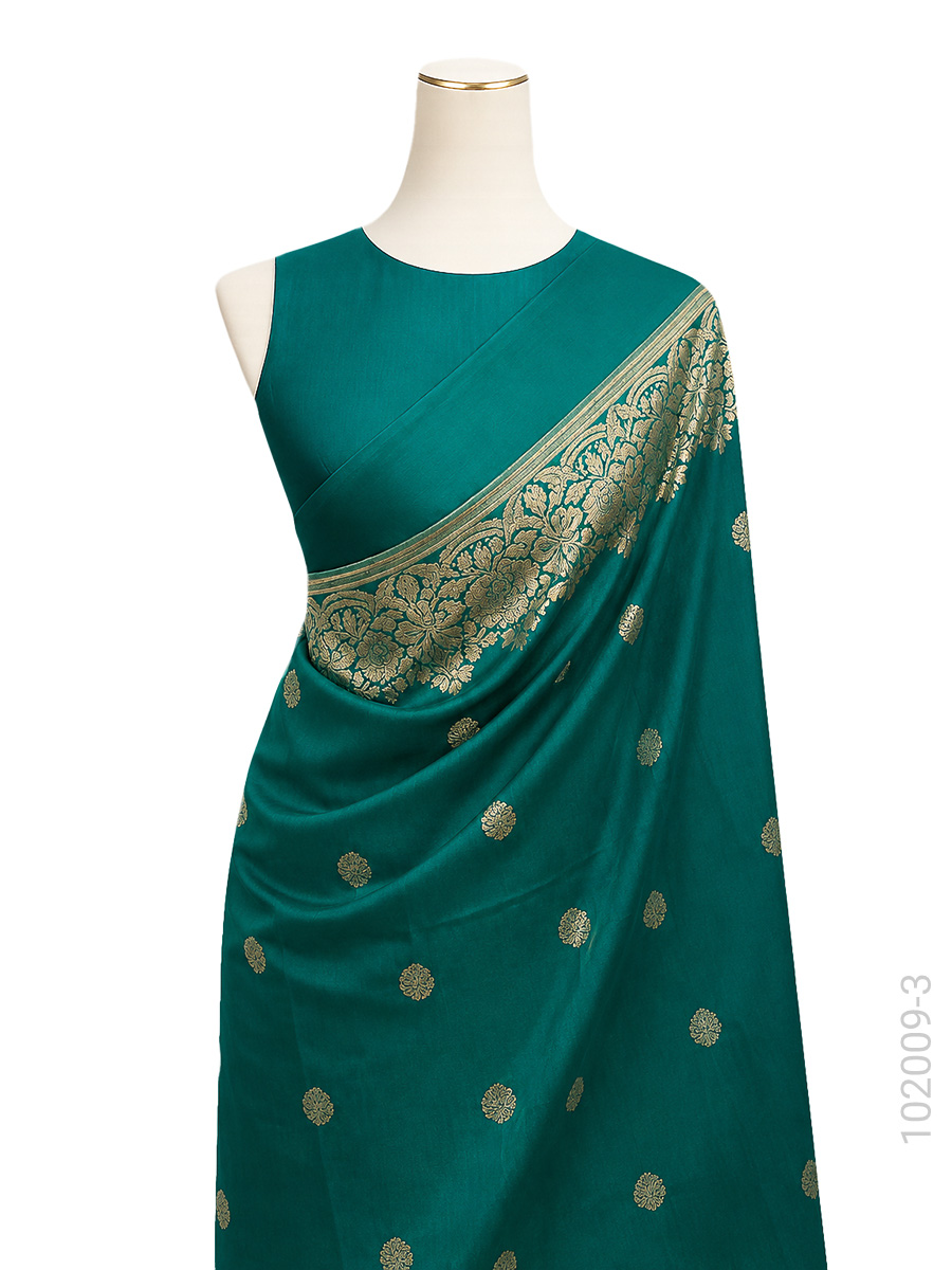 Soft Silk Zari Work Designer Banarasi Saree Wholesale view 4