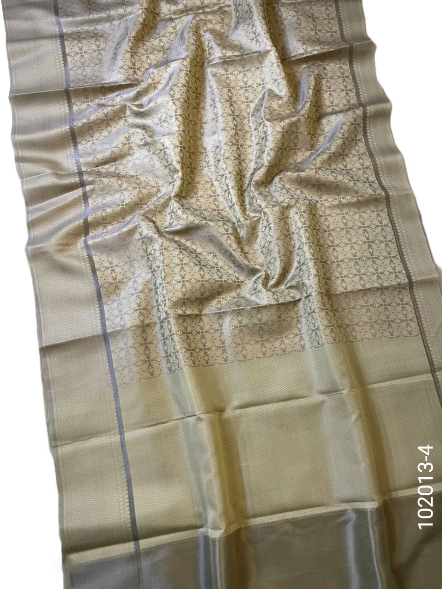 Art Silk Zari Jamdani Work Banarasi Saree Wholesale view 5