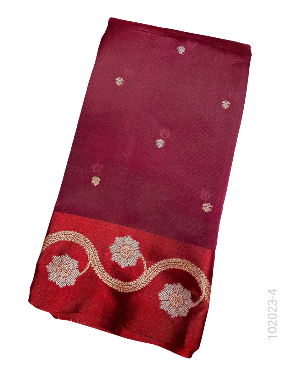 Katan Silk Zari Work Banarasi Saree Wholesale view 5