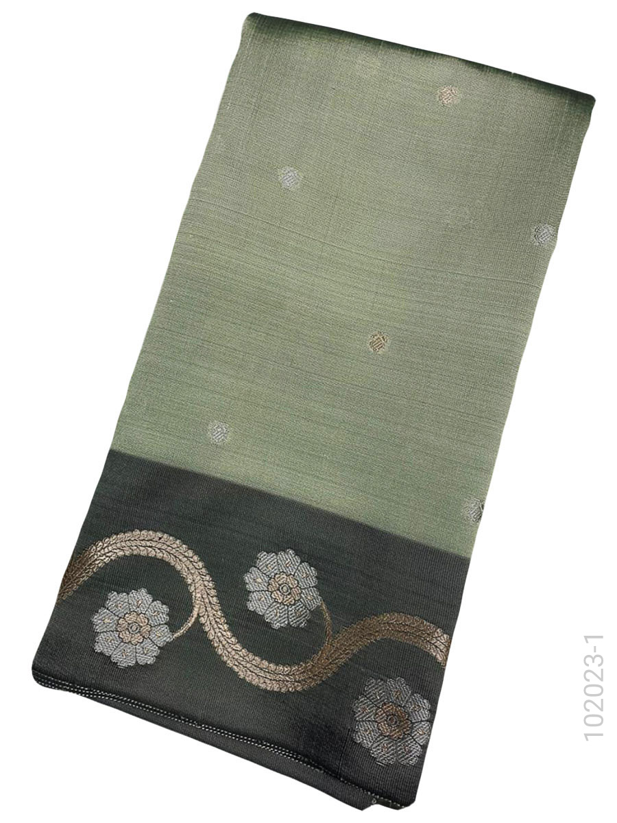 Katan Silk Zari Work Banarasi Saree Wholesale fabric close-up