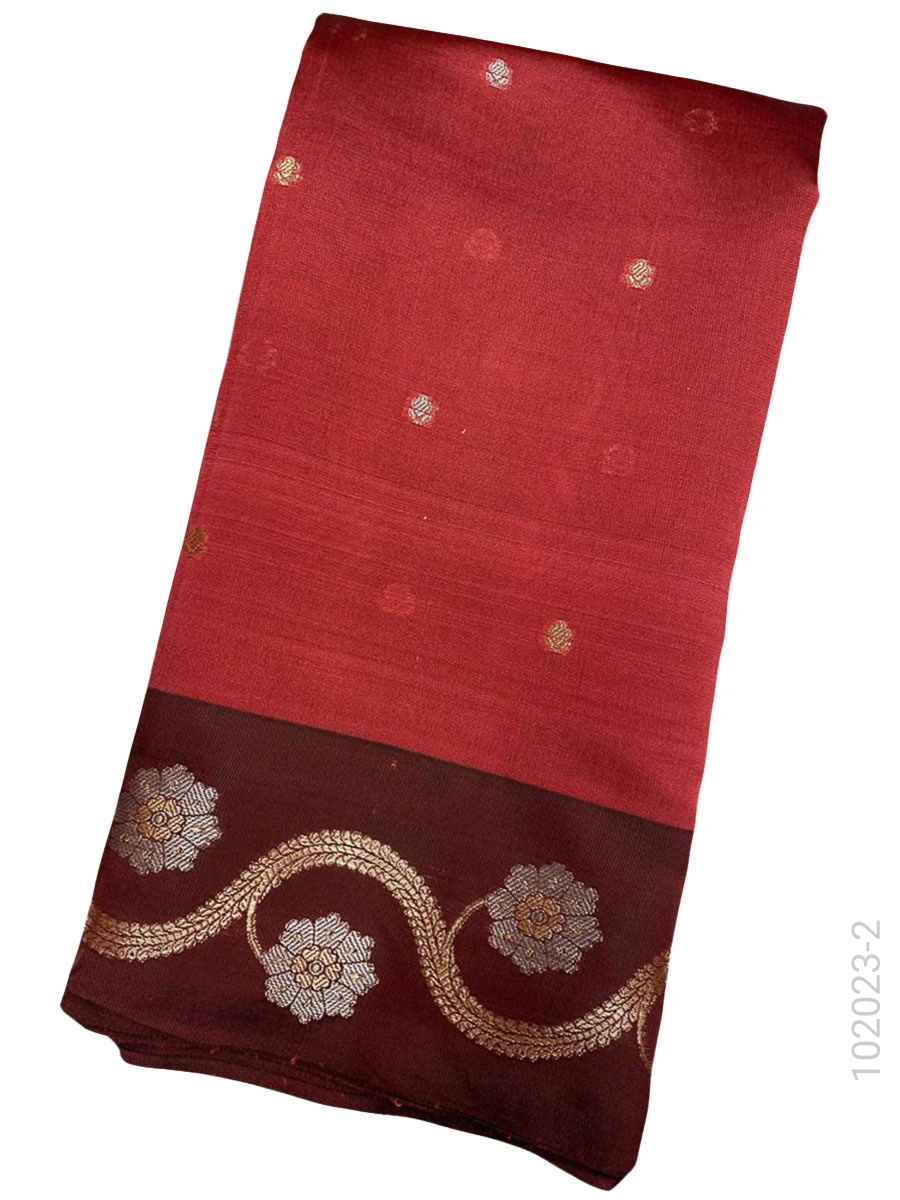 Katan Silk Zari Work Banarasi Saree Wholesale view 3