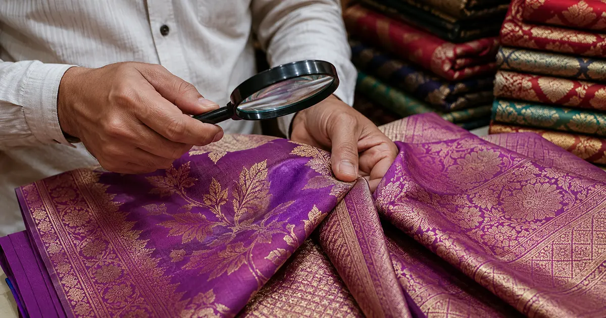 How to Identify Pure Banarasi Sarees: A Practical Guide for Boutiques and Resellers